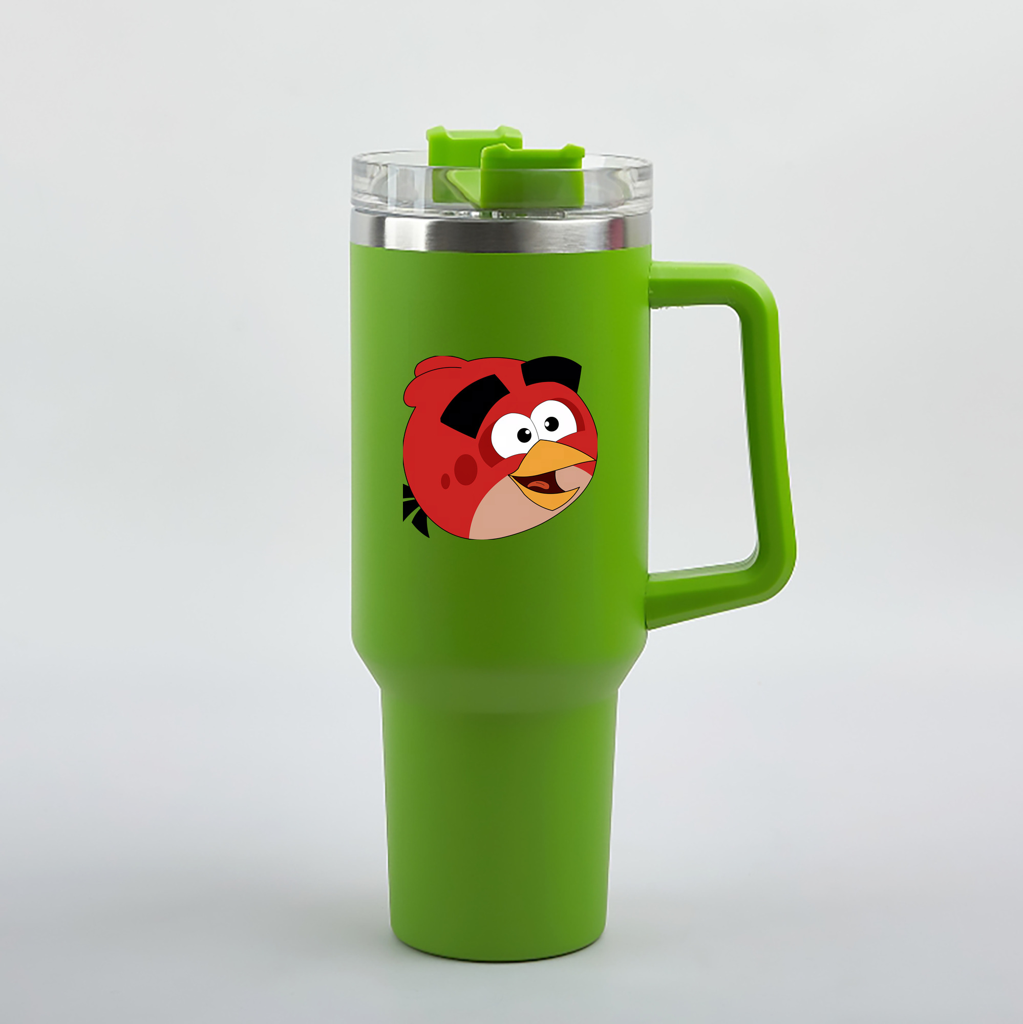 （画像用） Angry Birds アングリーバード 1200mL車用タンブラー（カラープリント）
